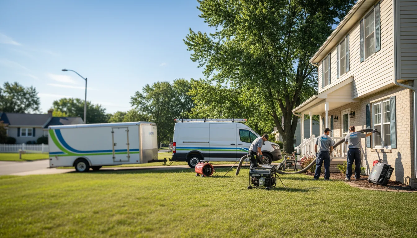 Flooded Basement Restoration And Cleanup With Repair in Pembina, ND near me